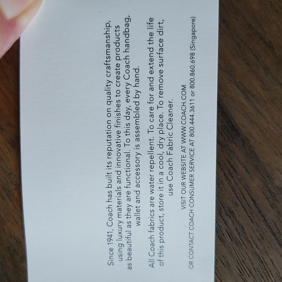 BRAND NEW! COACH NWOT Mini Skinny ID Case Signature Canvas - Picture 7 of 8